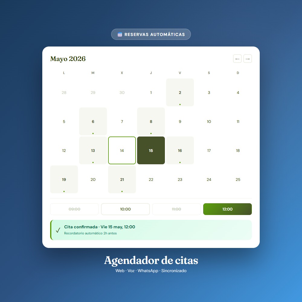 Agendador de citas — BROMDEL